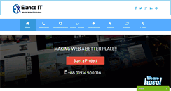 Desktop Screenshot of elanceit.com